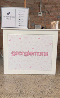 Customised Cart Signage